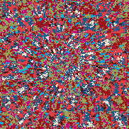 Tie Dye Camo NFT #0010 &copy; Dan Ellis vague.paris