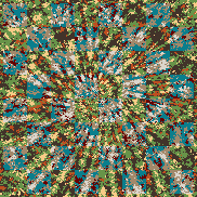 Tie Dye Camo NFT #0028 &copy; Dan Ellis vague.paris