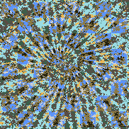 Tie Dye Camo NFT #0034 &copy; Dan Ellis vague.paris