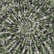 Tie Dye Camo NFT #0060 &copy; Dan Ellis vague.paris