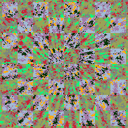 Tie Dye Camo NFT #0066 &copy; Dan Ellis vague.paris