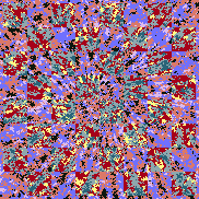 Tie Dye Camo NFT #0069 &copy; Dan Ellis vague.paris