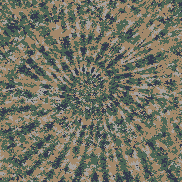 Tie Dye Camo NFT #0074 &copy; Dan Ellis vague.paris