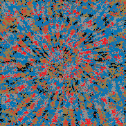 Tie Dye Camo NFT #0116 &copy; Dan Ellis vague.paris