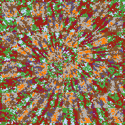 Tie Dye Camo NFT #0135 &copy; Dan Ellis vague.paris