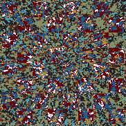 Tie Dye Camo NFT #0172 &copy; Dan Ellis vague.paris