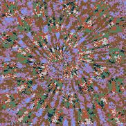 Tie Dye Camo NFT #0182 &copy; Dan Ellis vague.paris