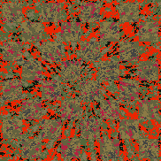 Tie Dye Camo NFT #0194 &copy; Dan Ellis vague.paris