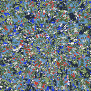 Tie Dye Camo NFT #0198 &copy; Dan Ellis vague.paris