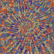 Tie Dye Camo NFT #0200 &copy; Dan Ellis vague.paris