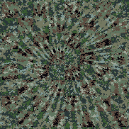 Tie Dye Camo NFT #0207 &copy; Dan Ellis vague.paris