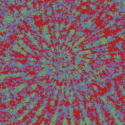 Tie Dye Camo NFT #0223 &copy; Dan Ellis vague.paris