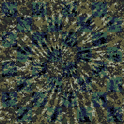 Tie Dye Camo NFT #0271 &copy; Dan Ellis vague.paris