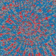 Tie Dye Camo NFT #0274 &copy; Dan Ellis vague.paris