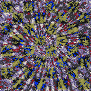 Tie Dye Camo NFT #0279 &copy; Dan Ellis vague.paris