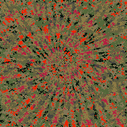 Tie Dye Camo NFT #0283 &copy; Dan Ellis vague.paris