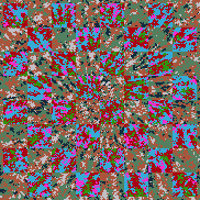 Tie Dye Camo NFT #0306 &copy; Dan Ellis vague.paris