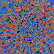 Tie Dye Camo NFT #0314 &copy; Dan Ellis vague.paris