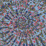 Tie Dye Camo NFT #0320 &copy; Dan Ellis vague.paris