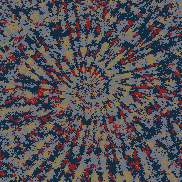 Tie Dye Camo NFT #0322 &copy; Dan Ellis vague.paris