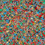 Tie Dye Camo NFT #0339 &copy; Dan Ellis vague.paris