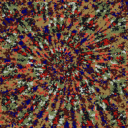 Tie Dye Camo NFT #0342 &copy; Dan Ellis vague.paris