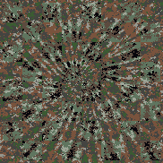 Tie Dye Camo NFT #0343 &copy; Dan Ellis vague.paris