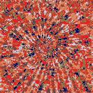 Tie Dye Camo NFT #0351 &copy; Dan Ellis vague.paris