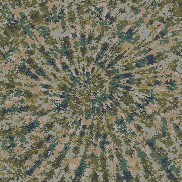 Tie Dye Camo NFT #0374 &copy; Dan Ellis vague.paris