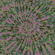 Tie Dye Camo NFT #0387 &copy; Dan Ellis vague.paris