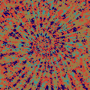 Tie Dye Camo NFT #0412 &copy; Dan Ellis vague.paris