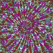 Tie Dye Camo NFT #0444 &copy; Dan Ellis vague.paris