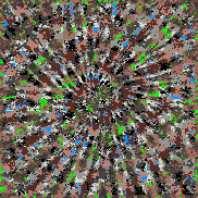 Tie Dye Camo NFT #0447 &copy; Dan Ellis vague.paris