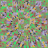 Tie Dye Camo NFT #0468 &copy; Dan Ellis vague.paris