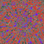 Tie Dye Camo NFT #0478 &copy; Dan Ellis vague.paris