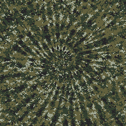 Tie Dye Camo NFT #0495 &copy; Dan Ellis vague.paris