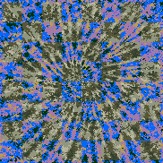 Tie Dye Camo NFT #0512 &copy; Dan Ellis vague.paris