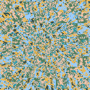 Tie Dye Camo NFT #0532 &copy; Dan Ellis vague.paris