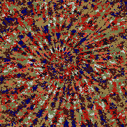 Tie Dye Camo NFT #0533 &copy; Dan Ellis vague.paris