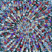 Tie Dye Camo NFT #0544 &copy; Dan Ellis vague.paris