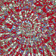 Tie Dye Camo NFT #0546 &copy; Dan Ellis vague.paris