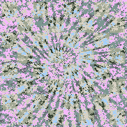 Tie Dye Camo NFT #0551 &copy; Dan Ellis vague.paris