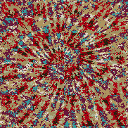 Tie Dye Camo NFT #0584 &copy; Dan Ellis vague.paris