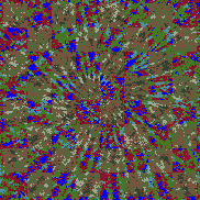 Tie Dye Camo NFT #0595 &copy; Dan Ellis vague.paris