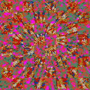 Tie Dye Camo NFT #0609 &copy; Dan Ellis vague.paris