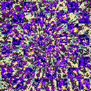 Tie Dye Camo NFT #0610 &copy; Dan Ellis vague.paris