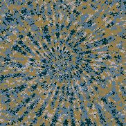 Tie Dye Camo NFT #0634 &copy; Dan Ellis vague.paris