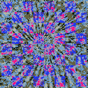 Tie Dye Camo NFT #0649 &copy; Dan Ellis vague.paris