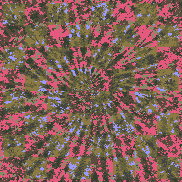 Tie Dye Camo NFT #0670 &copy; Dan Ellis vague.paris