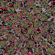 Tie Dye Camo NFT #0686 &copy; Dan Ellis vague.paris